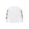 Applique LogoLong-sleeve Tee Men White