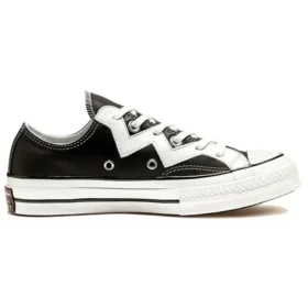 Chuck 1970s Mission-V Low Top White Jagged Stripe “Black White”