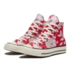 Chuck 70 High “Vintage Floral – University Red”