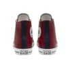 Chuck Taylor All Star High “Seasonal Colorblock – Team Red Obsidian”