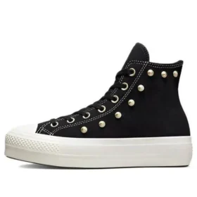 Chuck Taylor All Star Lift Platform Suede Studs High Top “Black” Chuck Taylor All Star Lift Platform Suede Studs High Top “Black”