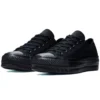 Chuck Taylor All Star Platform Low “Triple Black”