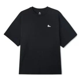Chuck Taylor Sneaker Patch Crew Neck T-Shirt Asia Sizing “Black”