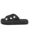CV Sandal Plastic Crossbelt “Black White”