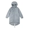 Down Long Trench Coat Asia Sizing “Grey”