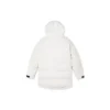 Down Mid Length Jacket Asia Sizing “White”