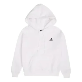 Embroidered Star Chevron Pullover Hoodie BB Asia Sizing “White”