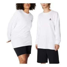 Go-To Embroidered Star Chevron Long Sleeve Tee Asia Sizing “White” Go-To Embroidered Star Chevron Long Sleeve Tee Asia Sizing “White”
