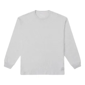 Gold Standard Embroidered Logo Long Sleeves T-Shirt Asia Sizing “Grey”