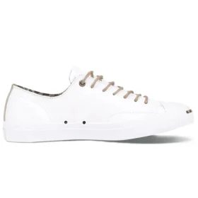 Jack Purcell Wear-resistant Non-Slip Low Tops Casual Skateboarding Shoes Unisex White