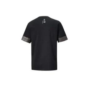 Men”s Converse City Short Sleeve Tee Cuff Contrasting Colors Sports Round Neck Black Men”s Converse City Short Sleeve Tee Cuff Contrasting Colors Sports Round Neck Black