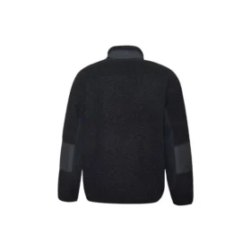 Men”s Converse Splicing Stay Warm Stand Collar Jacket Black Men”s Converse Splicing Stay Warm Stand Collar Jacket Black