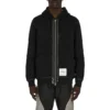 Men”s Converse x Slam Jam Crossover Back Logo Sports Hooded Jacket Black