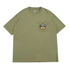 Pocket Logo T-Shirt Asia Sizing “Army Green”