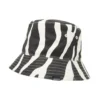 Reversible Zebra Bucket Hat “Black”