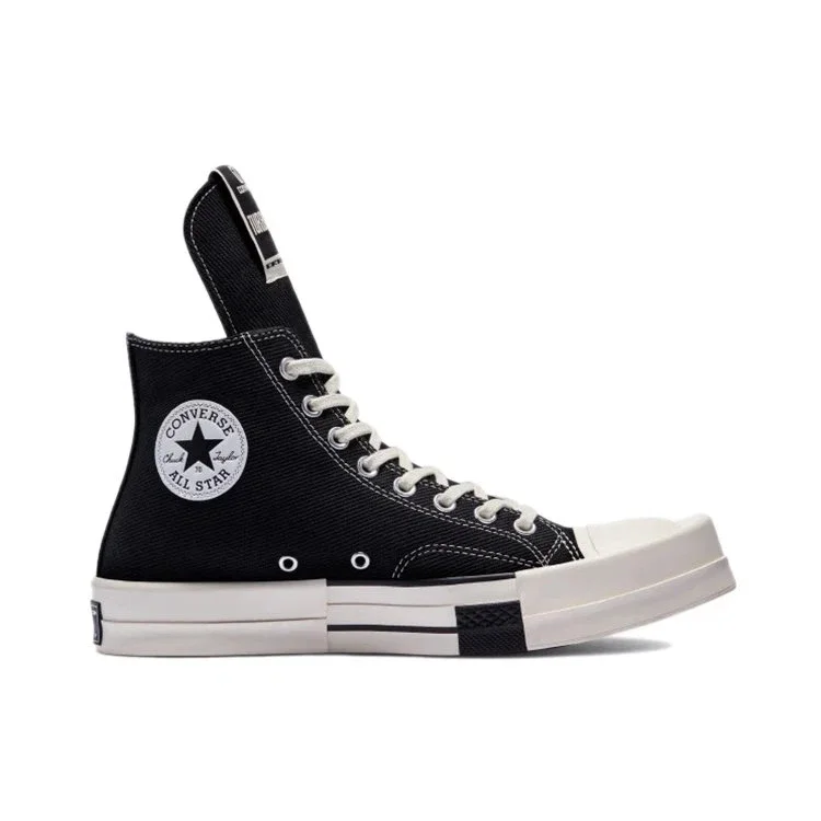 Rick Owens x TURBODRK Chuck 70 High “Black” Rick Owens x TURBODRK Chuck 70 High “Black”