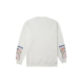 Tapesty Crewneck Sweatshirt Asia Sizing “White”