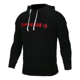 Wordmark Big Logo Hoodie Asia Sizing “Black”